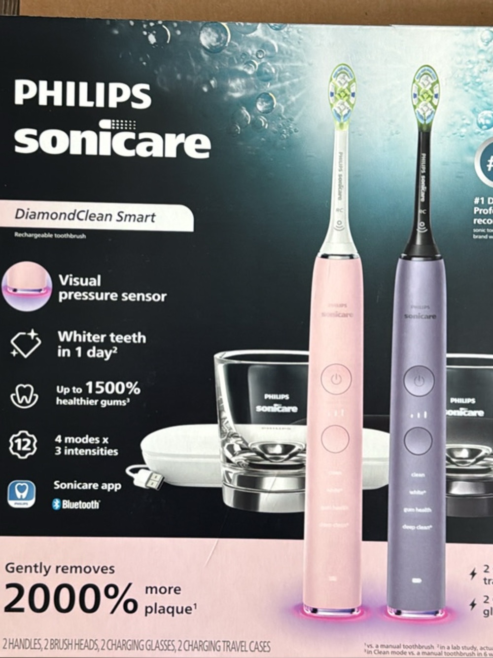 Phillips Sonicare Diamond Clean Smart Toothbrush - Gray Only